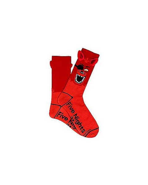 Foxy the Pirate 3D Crew Socks - Five Nights at Freddy's