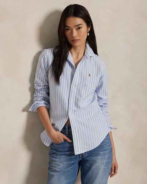 Classic Fit Striped Oxford Shirt | Ralph Lauren