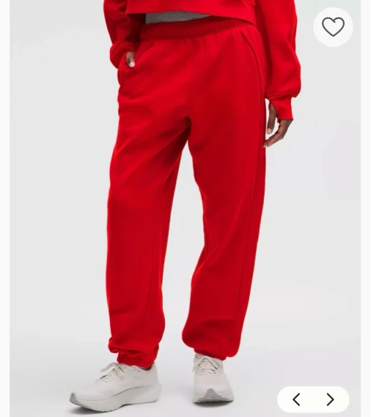 Scuba Mid-Rise Oversized Jogger *Regular - Light Ivory - XXS