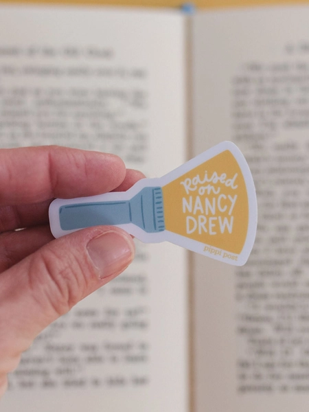 Raised On Mystery Stories Decal Sticker