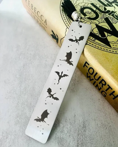 Dragon Fourth Wing Inspired Bookmark