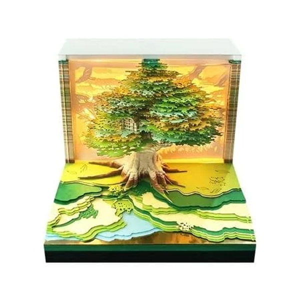 3D Memo Pad Time Piece Calendar 2026