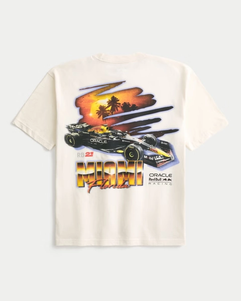 Boxy Oracle Red Bull Racing Graphic Tee