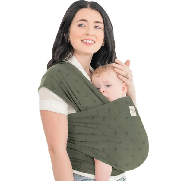 KeaBabies Baby Wrap Carrier All in 1 Original Baby Carrier Newborn to Toddler Sling