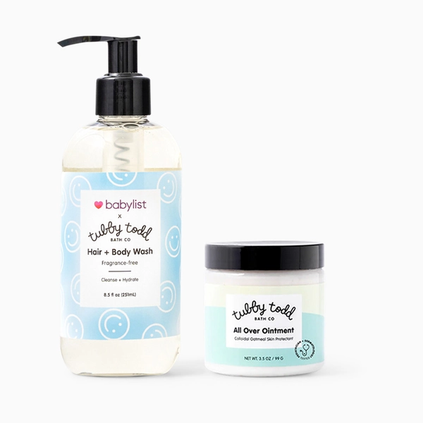 Tubby Todd Tubby Todd x Babylist Skincare Basics Gift Set - Fragrance Free | Babylist Shop