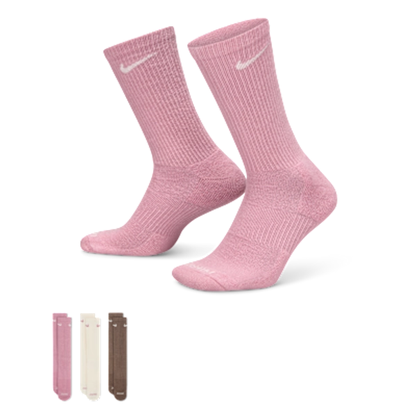 Nike Everyday Plus Cushioned Training Crew Socks (3 Pairs)