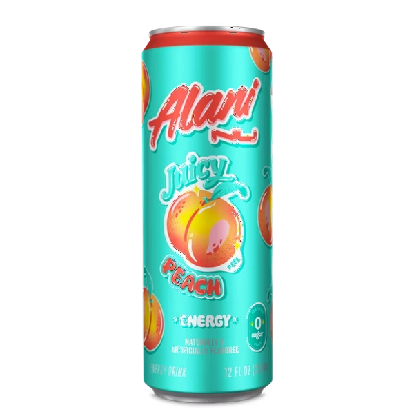 Alani Nu, Juicy Peach, 12 fl oz, Single Can