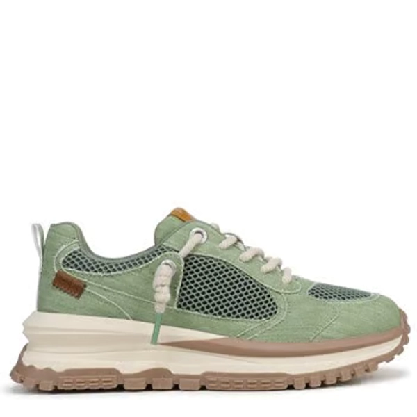 Women's Leotina Sneaker - Fauna Green Canvas