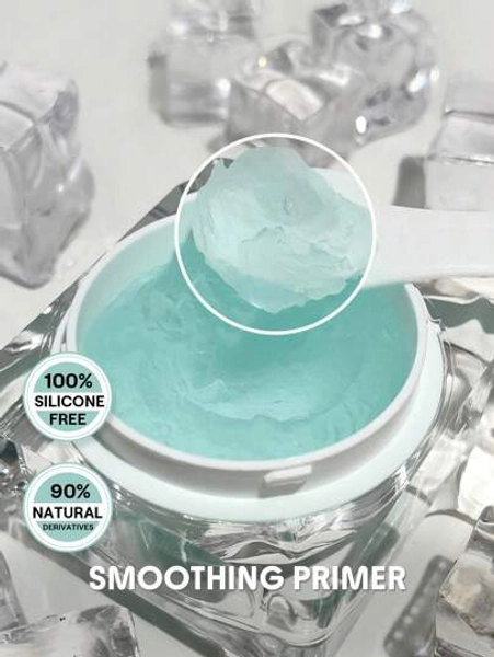 SHEGLAM Glacier Glo Smoothing Primer Long-Lasting Moisturizing Hydrating Face Primer Poreless Oil Control Blurred Pores And Lines Natural Derivatives Primer For Face Before Makeup Brand Beauty Makeup Face Paint Cosmetic For Women Girls Perfect For Winter Ideal For Y2K Fancy Fashion Suitable For Birthday Gift Party Ready Best Color
