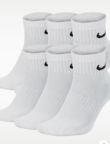 Nike Everyday Cushioned Training Ankle Socks (6 Pairs)