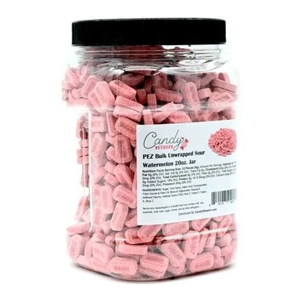Pez Bulk Unwrapped Sour Watermelon