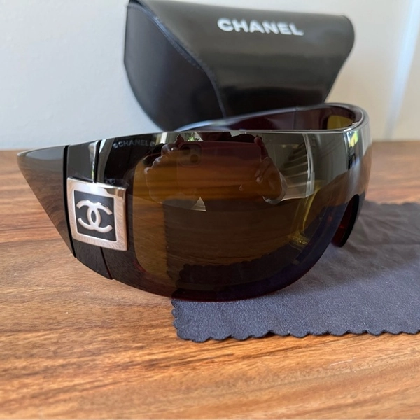 Vintage Chanel Wrap Around Sunglasses