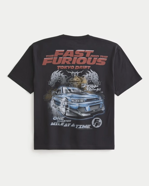 Boxy The Fast and the Furious Graphic Tee