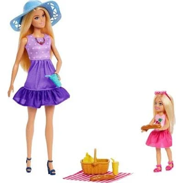 Barbie Malibu & Chelsea Picnic Dolls & Accessories Playset