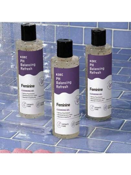 PH Balancing Shower Gel - Natural Feminine Hygiene Solution For Gentle Cleansing, Odor Control, And Skin Nourishment