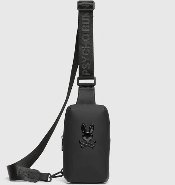 Psycho Bunny Rubberized Crossbody Bag
