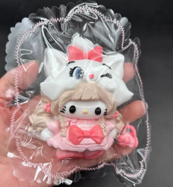 Fancy Kitty Girl Taba Squishy Toy