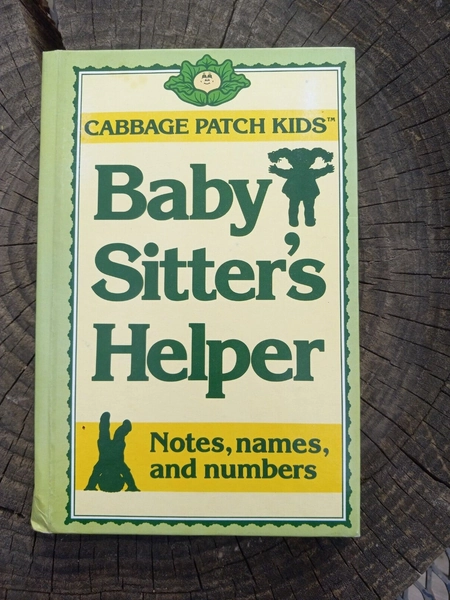 Cabbage Patch Kids Baby Sitters Helper Collectible Doll Accessory VTG 80s Decor