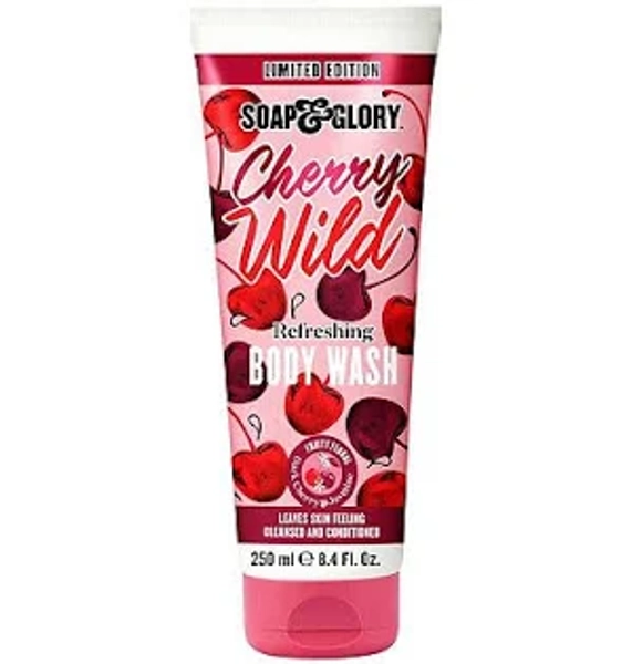 Soap & Glory Limited Edition Body Wash Cherry Wild 250ml