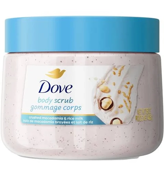 Dove Exfoliating Body Scrub Macadamia Rice Milk