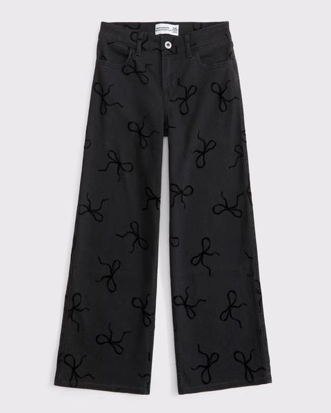 high rise ultra wide leg jeans