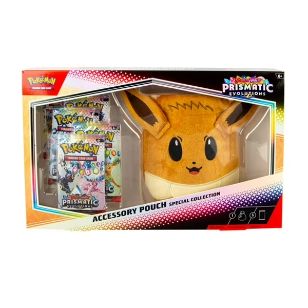 Pokemon Trading Card Game Scarlet & Violet Prismatic Evolutions Accessory Pouch Special Collection
