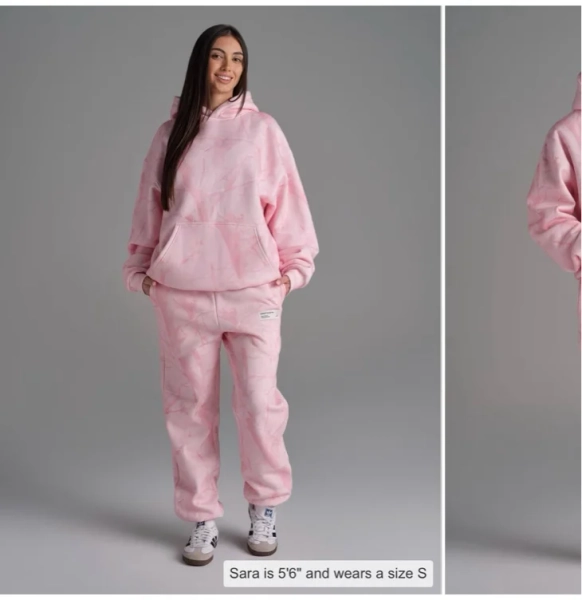 Petal Pink Oak Sweatpants / L