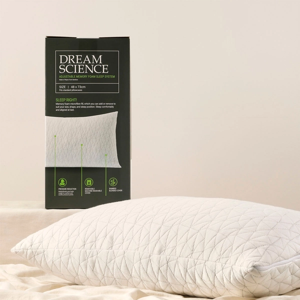 Adjustable Memory Foam Pillow