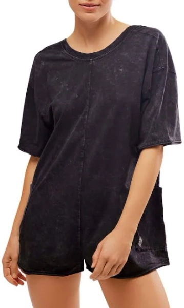Fp Movement By Free People Pants & Jumpsuits Free People Movement Hot Shot Romper Tee