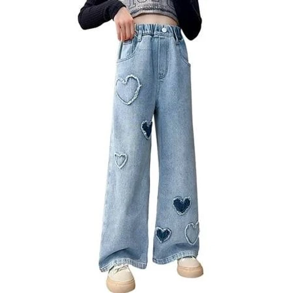 Grunge Jeans Girls Trendy Denim Pants
