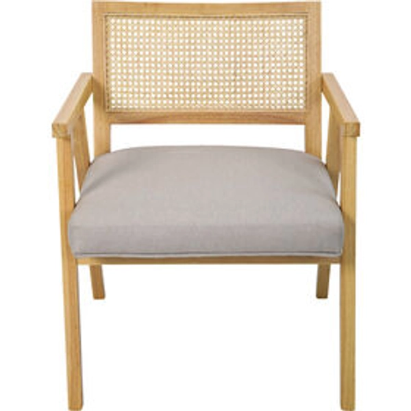 Cadeirão Madeira/Rattan Visby