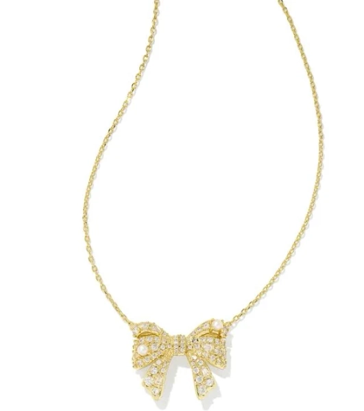 Kendra Scott Krista Bow Pendant Necklace