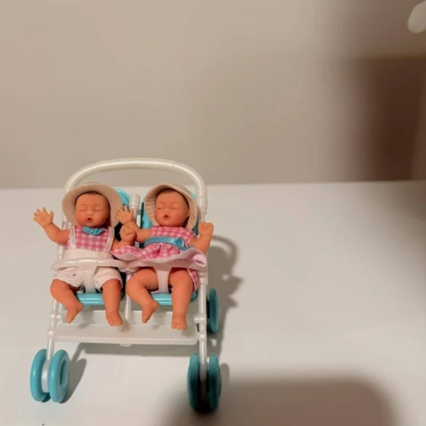 Zuru My Mini Baby Series 2 Super Rare Girl/Boy Twins Dolls