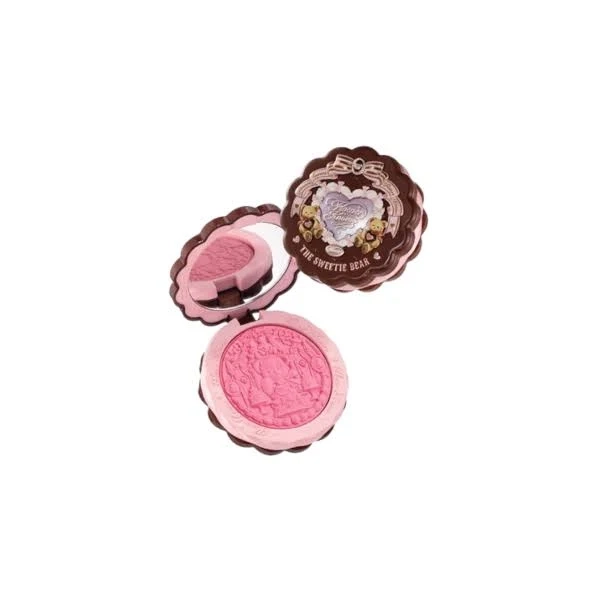 Flower Knows Sweetheart Bear Satin Blush