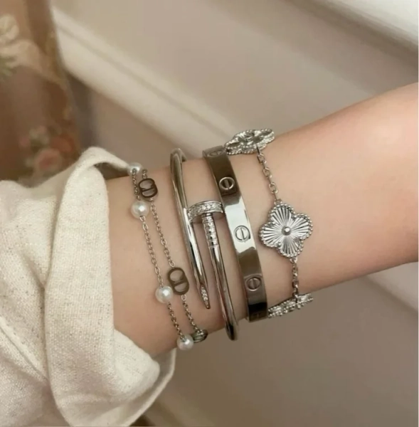 waterproof silver jewelry - sterling silver or stainless steel