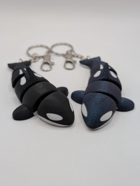 Orca Keychain