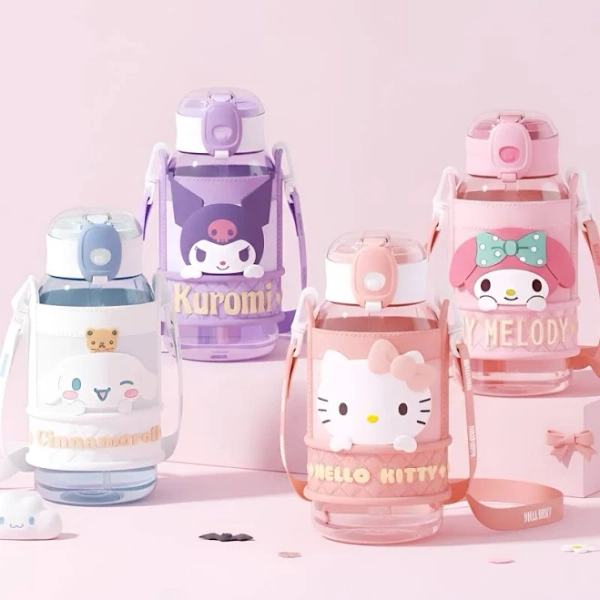 Sanrio Character Water Bottle, Cinnamoroll