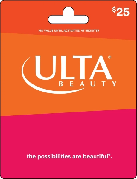 Ulta Beauty Physical Gift Card - $25 25 Traditional