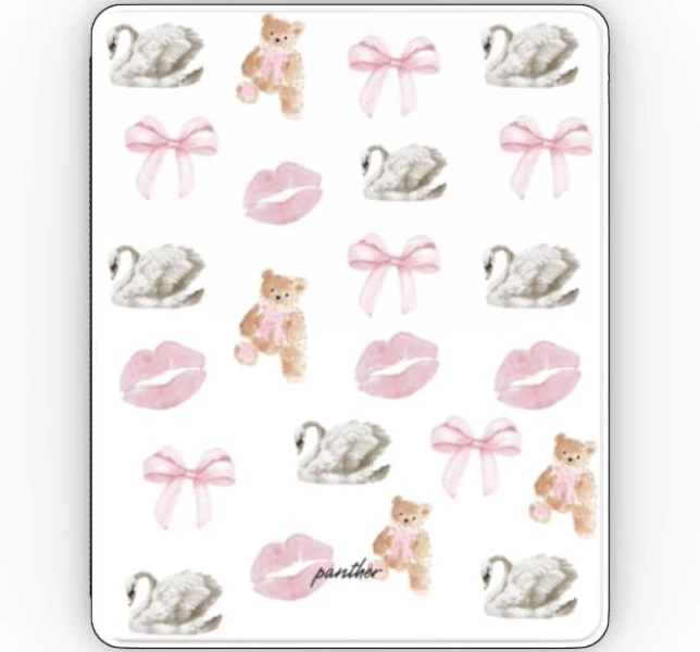 Light Pink Preppy Apple iPad Case - iPad Pro 11 (4th/3rd/2nd/1st Gen)