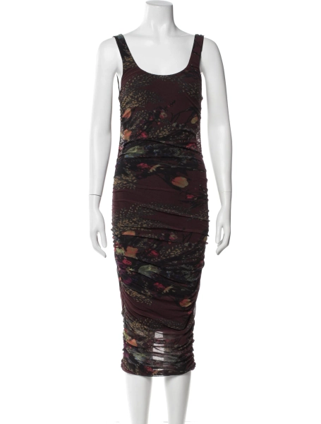 Vintage Midi Length Dress w/ Tags