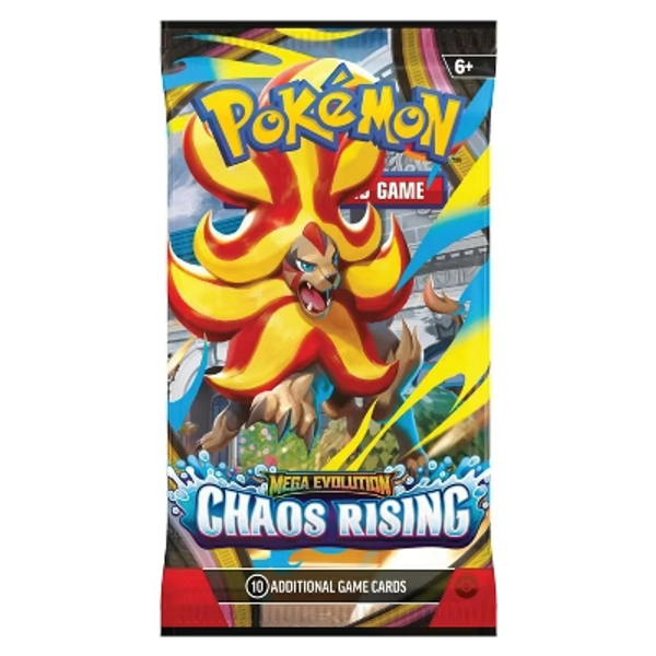 Pokemon ME4 Mega Evolution Chaos Rising Booster Pack | Mega Pyroar