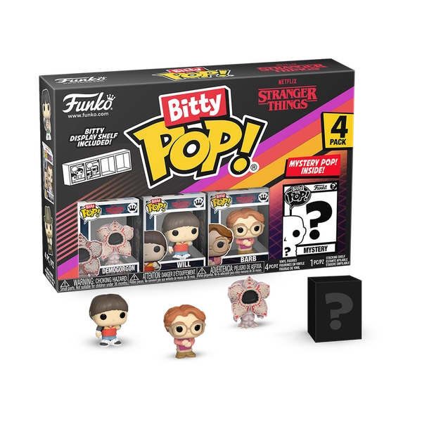 Bitty Pop! Stranger Things 4-Pack Series 1