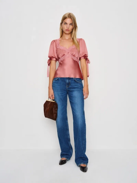 Dolly Silk Top