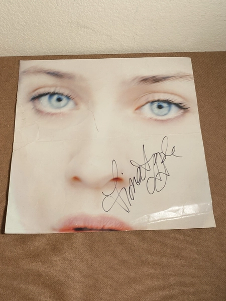 Signed FIONA APPLE - Tidal Autographed Poster Original 1996 Sony Music
