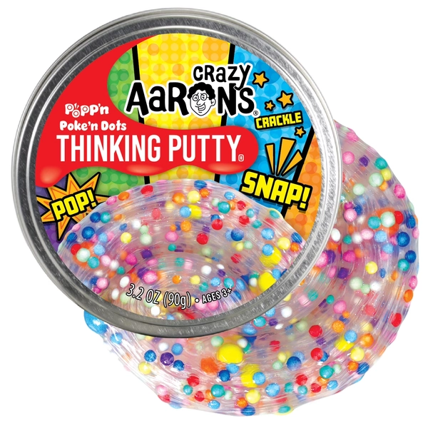 Crazy Aaron’s Poke'n Dots Thinking Putty, White, Ages 3 and Up - Walmart.com