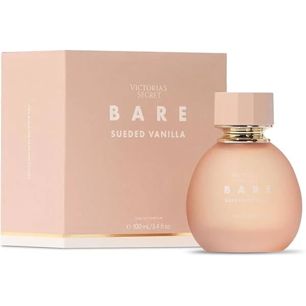 Victorias Secret Bare Sueded Vanilla Eau de Parfum, Notes of Wild Saffron, Creamy