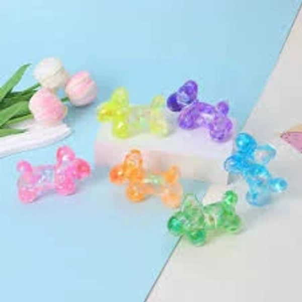 Squishy Glitter Balloon Dog Toy