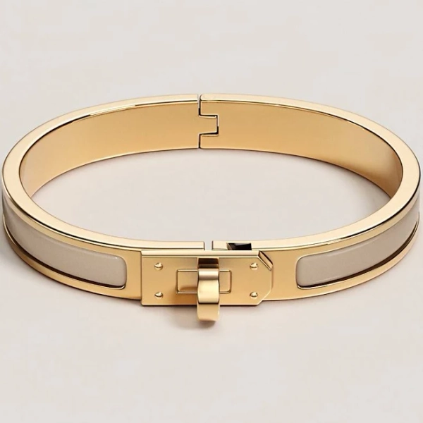 Hermès Women's Mini Clic Kelly Enamel Bracelet
