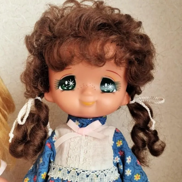 Vintage Rubber Doll Candy Candy Friend Annie Doll Poppy Yumiko Igarashi Doll Lady Georgie Japan Anime Doll made in Japan Retro 80's Bandai