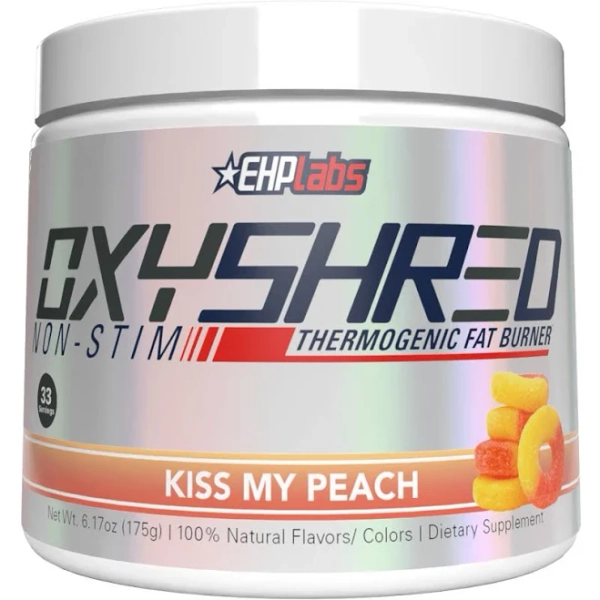 Ehp Labs OxyShred Non Stimulant Caffeine Free Pre-Workout Supplement for Men & Women with L Glutamine & Acetyl L Carnitine
